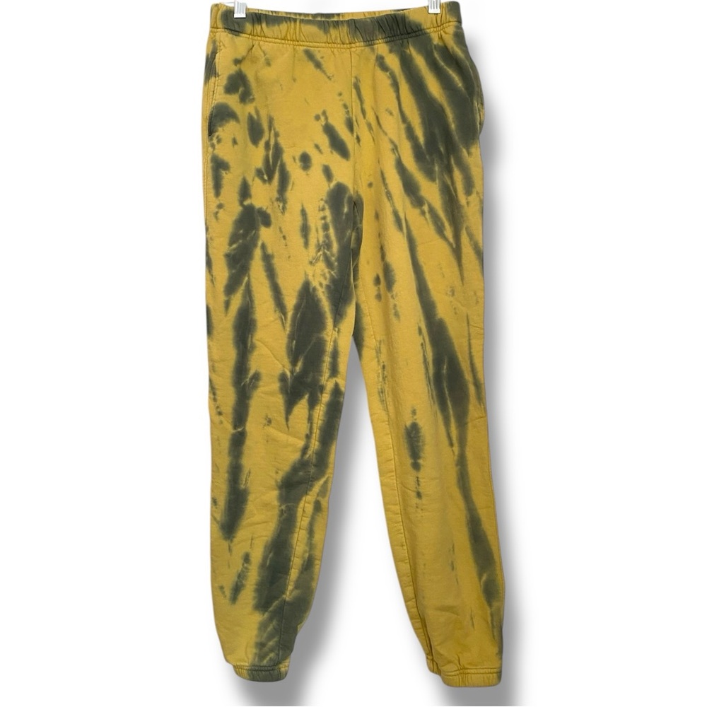 Good American Tie Die Super Soft Sweat Pants Athleisure Everyday Sweats Joggers